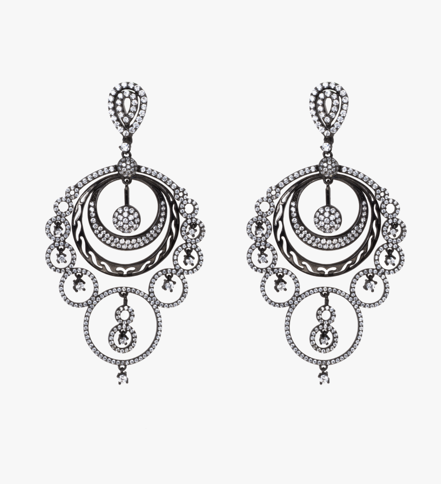 Red Carpet Earrings Mine Sterling Silver - Earrings, Transparent Clipart