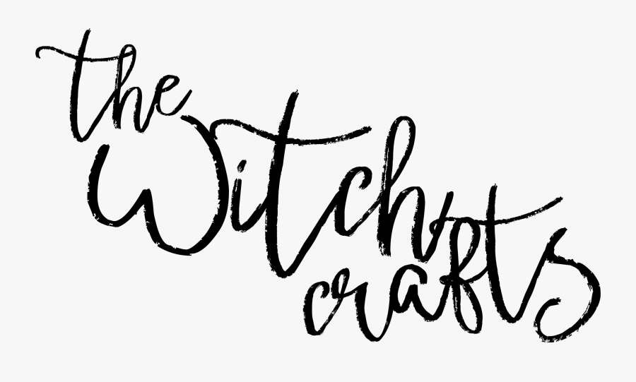 The Witch Crafts - Calligraphy, Transparent Clipart