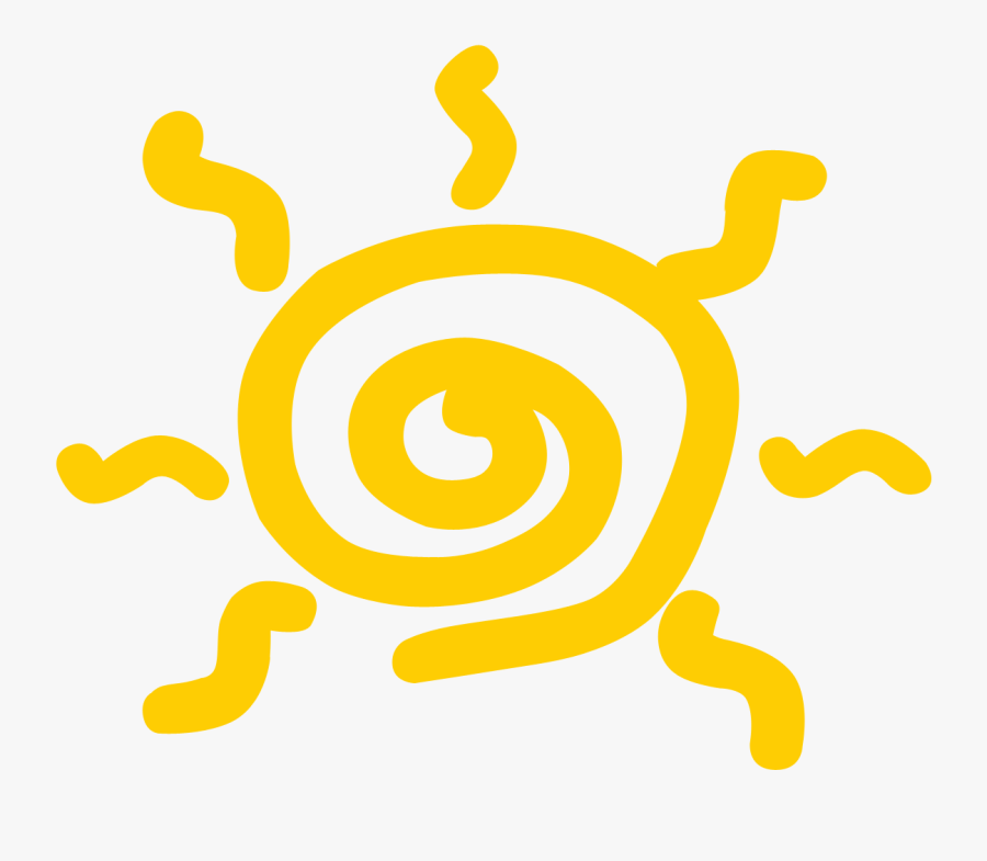 Sun Clipart Clipart Painted - Cartoon Sun Png, Transparent Clipart