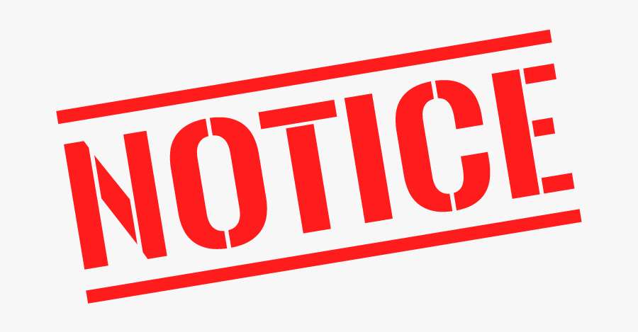 Notice - T Shirts For Sale Sign, Transparent Clipart