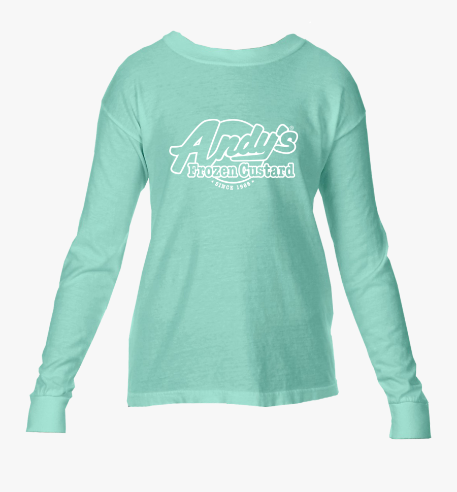 Kids Island Green Long Sleeve, Transparent Clipart