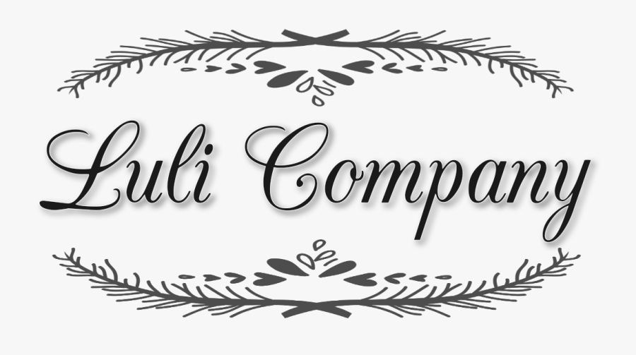Luli Company - Calligraphy, Transparent Clipart