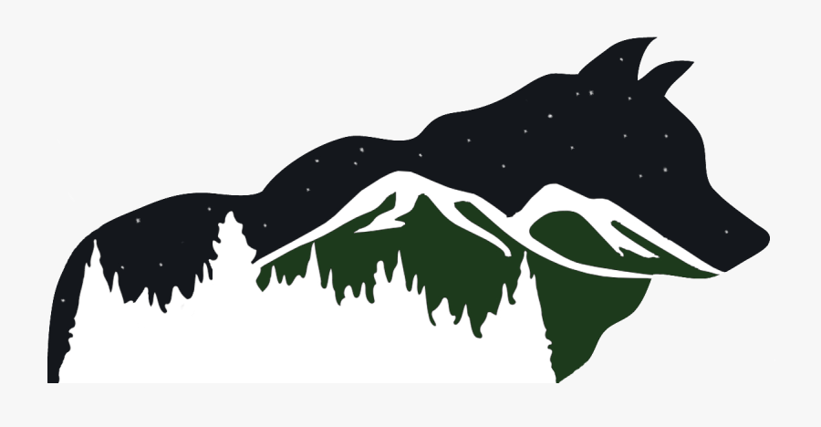 Wolf Logo Transparent Background, Transparent Clipart