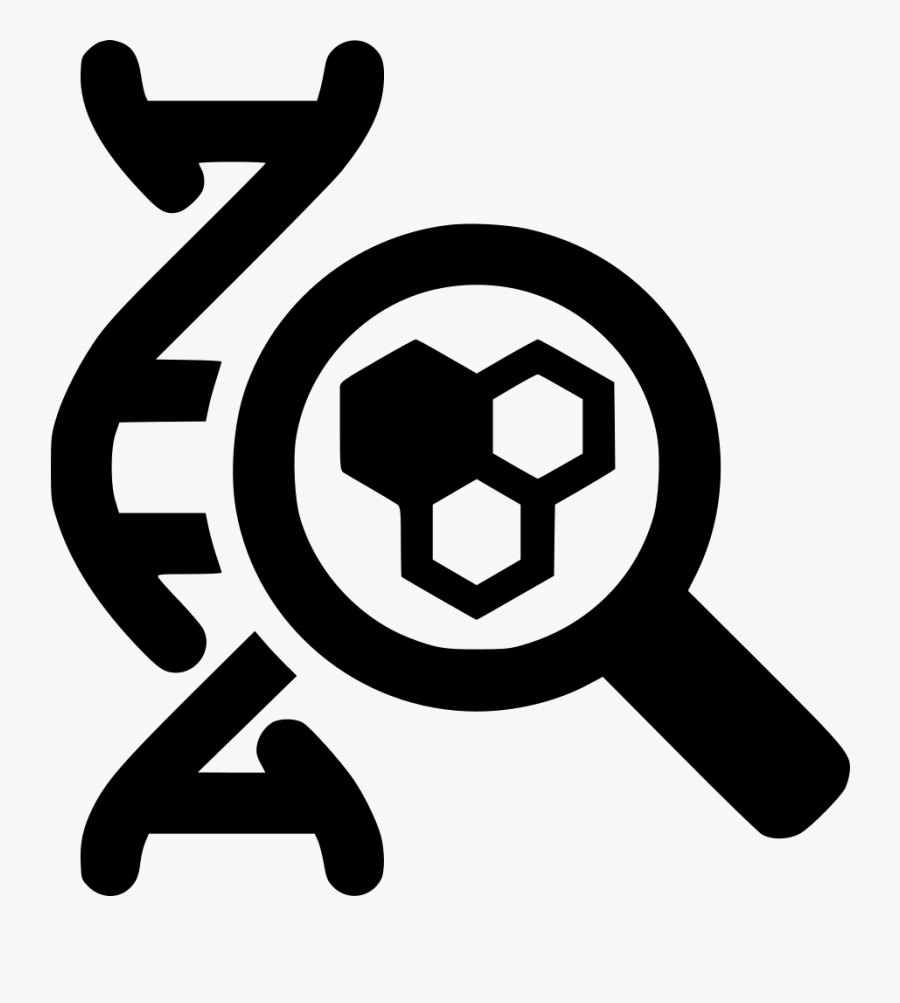 Transparent Magnifying Glass Icon Png - Dna Icon Png, Transparent Clipart
