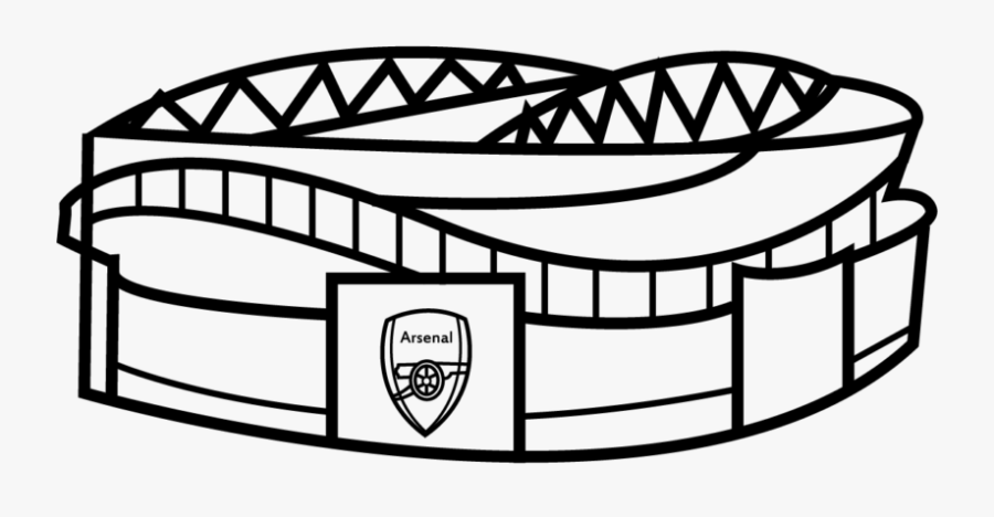 Emirates Stadium Clip Art, Transparent Clipart