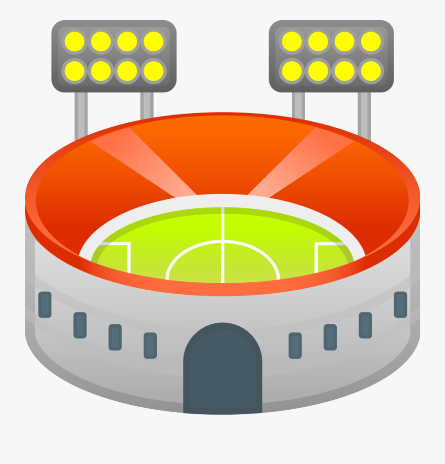 Clip Art,graphics,sport Venue - Emoji Estadio Png, Transparent Clipart