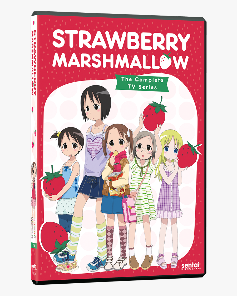 Strawberry Marshmallow Manga, Transparent Clipart