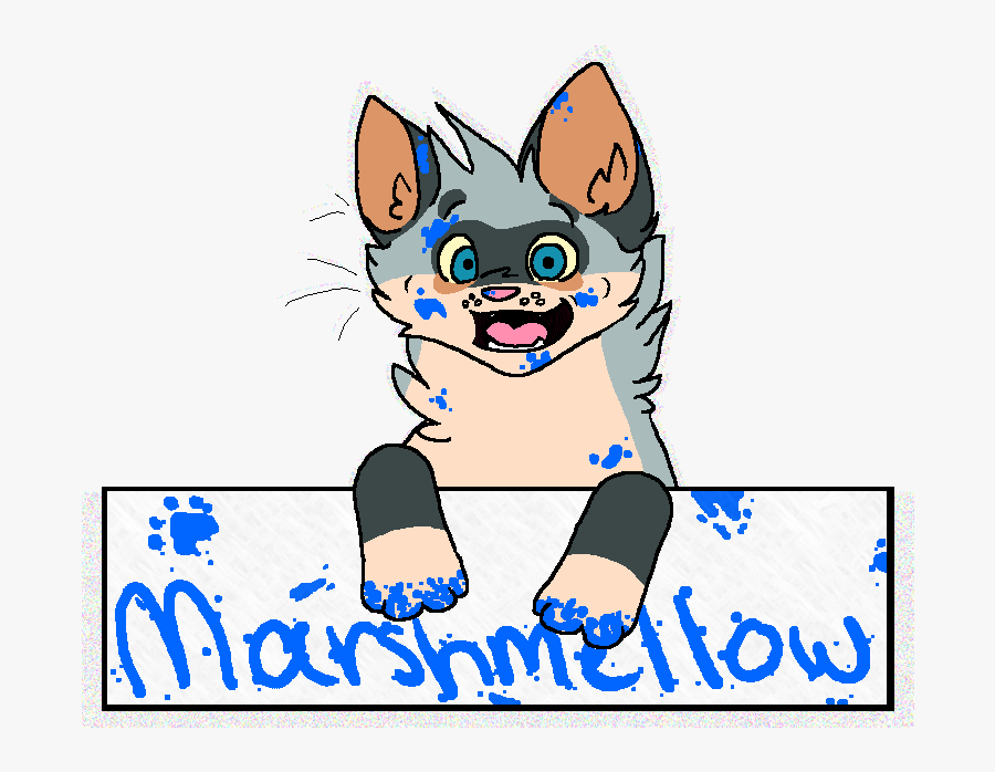 Marshmellow Badge - Cartoon, Transparent Clipart