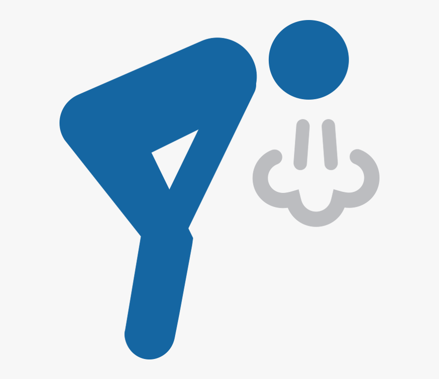 Uncontrolled Asthma Pictograph, Transparent Clipart