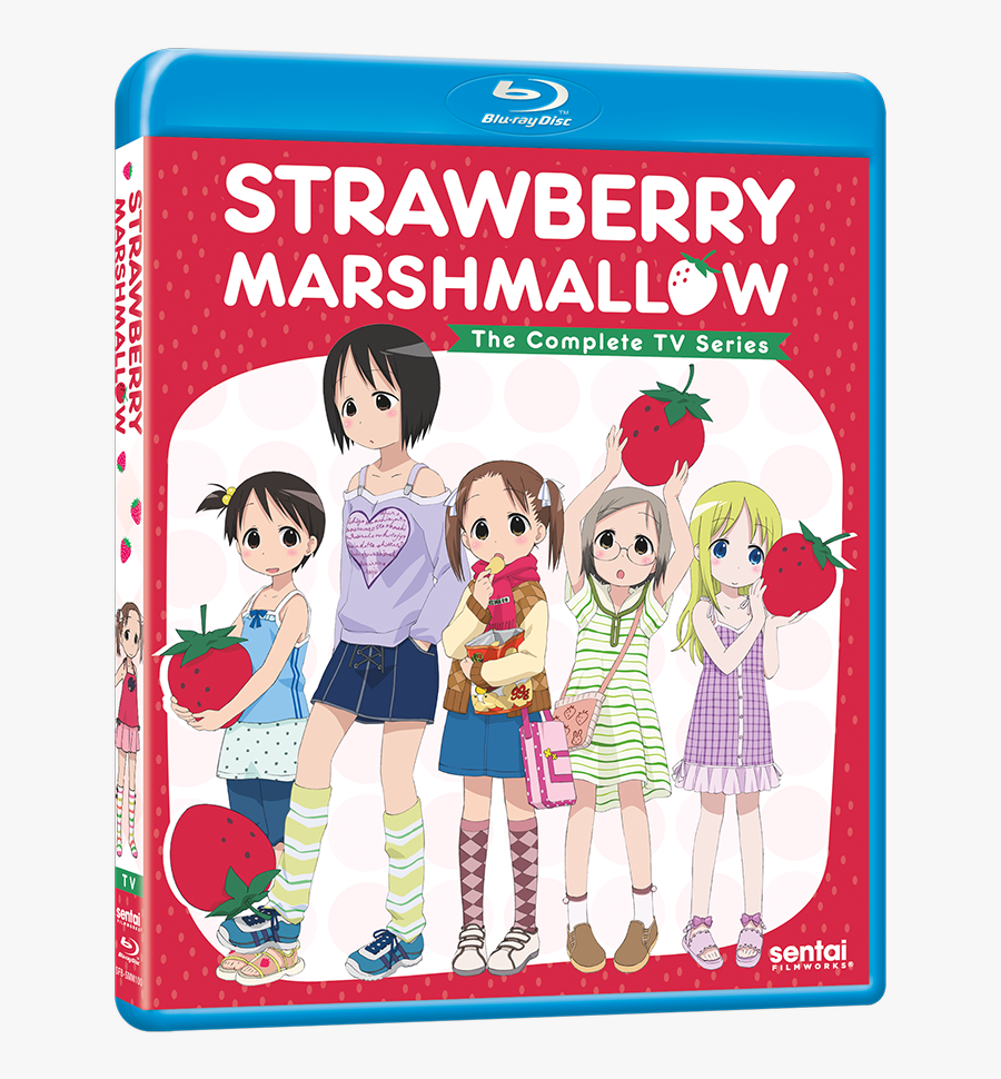 Strawberry Marshmallow Manga, Transparent Clipart