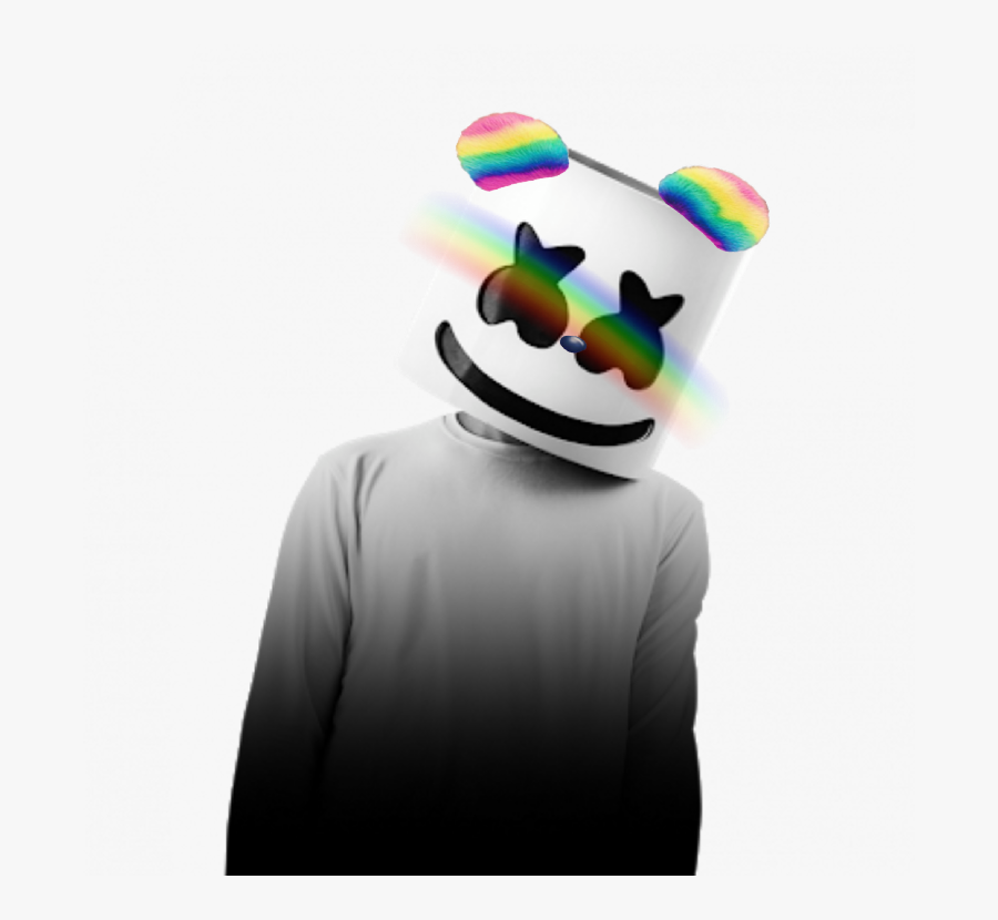 #music #marshmellow - Imagenes De Marshmello Png, Transparent Clipart