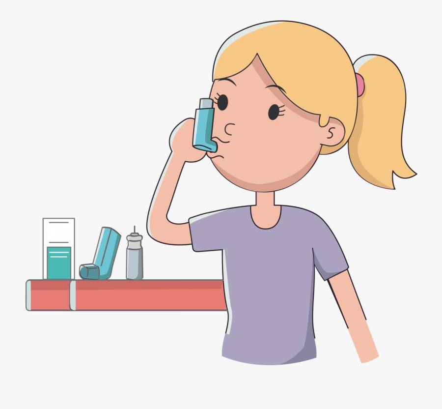 Asthma - Cartoon , Free Transparent Clipart - ClipartKey