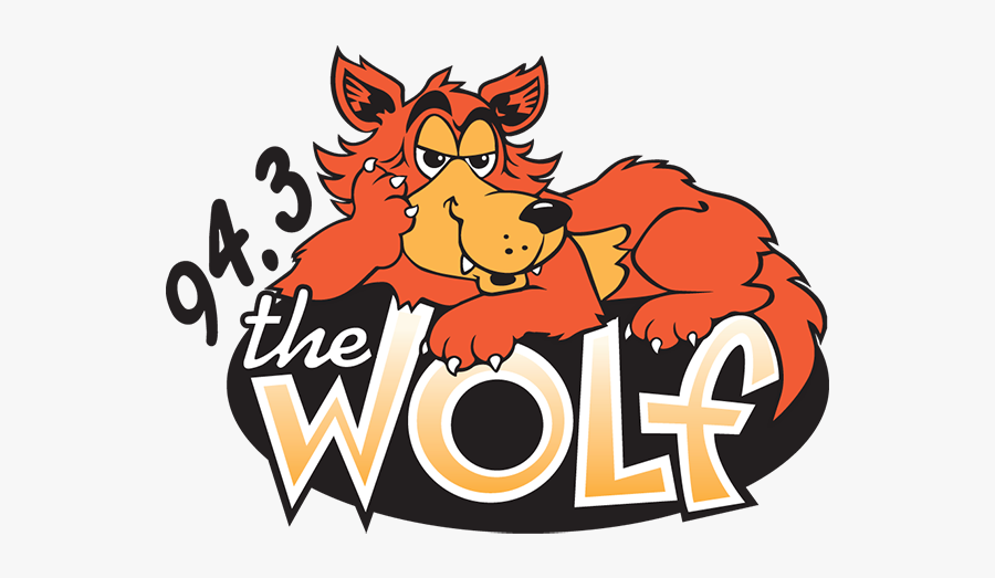 3 The Wolf - Wolf 94.3, Transparent Clipart