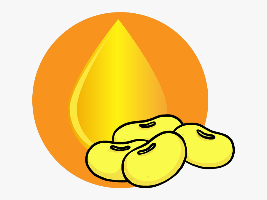 Soya Beeon Oil - Seed Clipart Black And White, Transparent Clipart