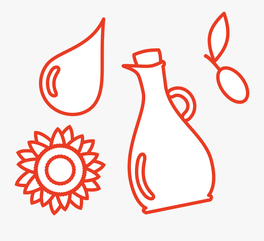 Oil Olive Olive Oil Free Picture - Flor Del Sol Vector, Transparent Clipart