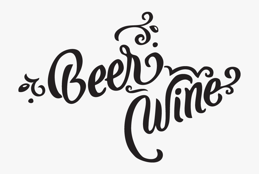 Beverages Kehoe Co - Black And White Beer And Wine Clipart, Transparent Clipart