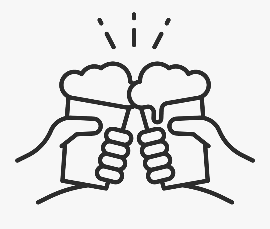 You Love Big Bold Beers - Illustration, Transparent Clipart