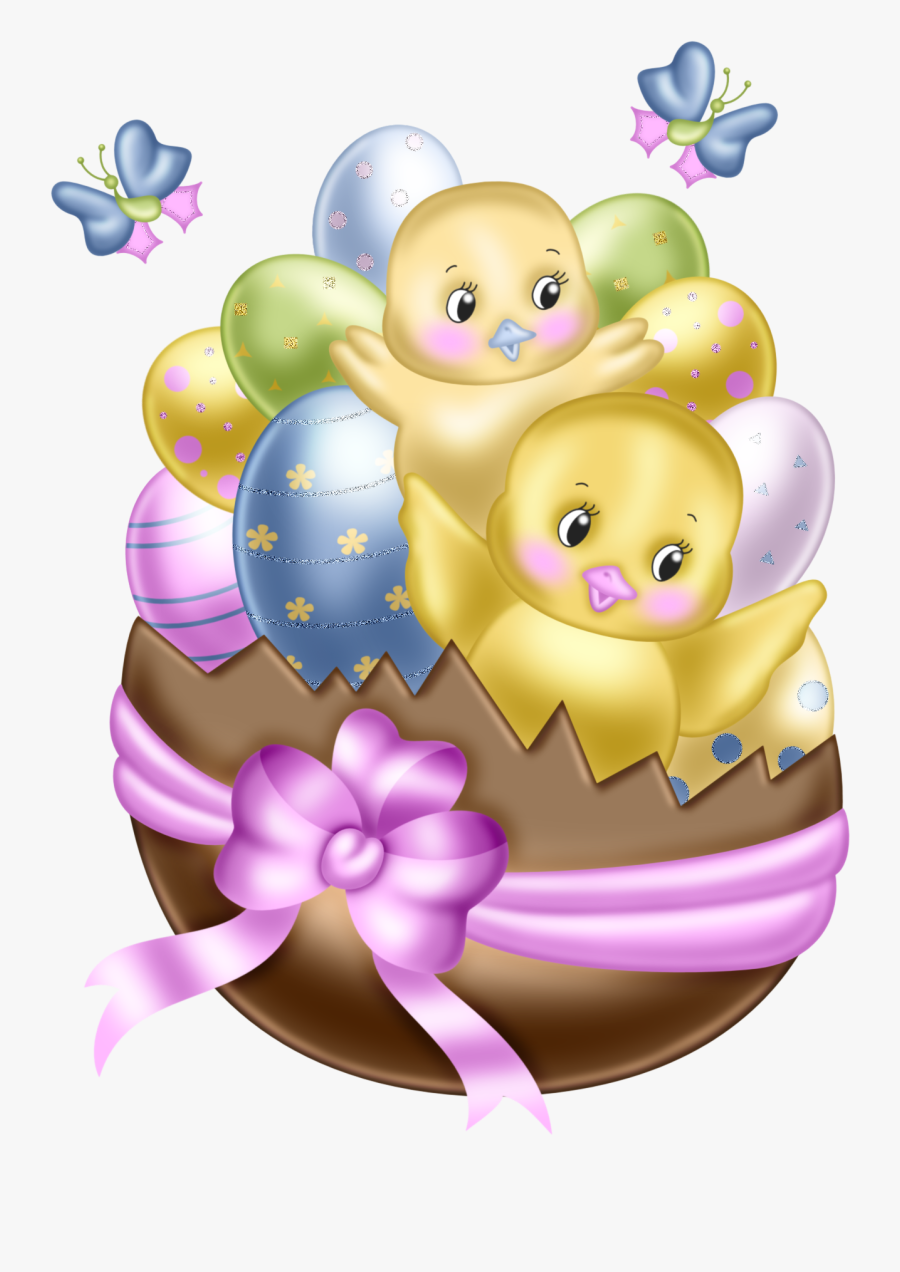 B *✿* Net D, Bunnies, Clip Art, Easter Wallpaper - Påske Clipart, Transparent Clipart