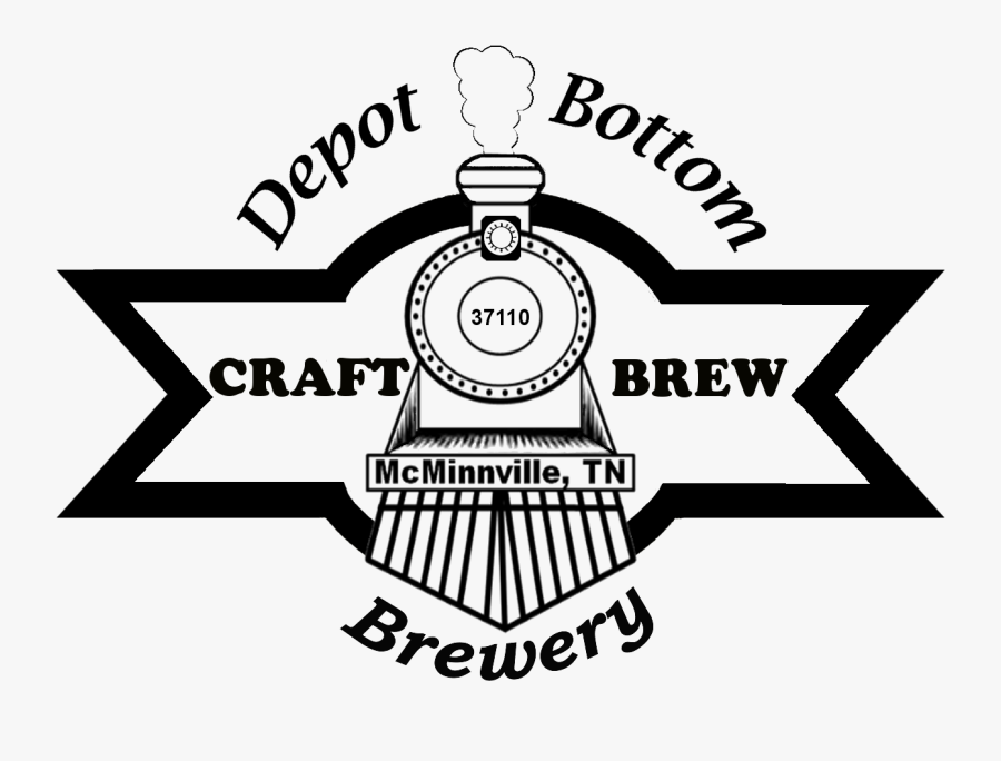 Depot Bottom Brewery, Transparent Clipart