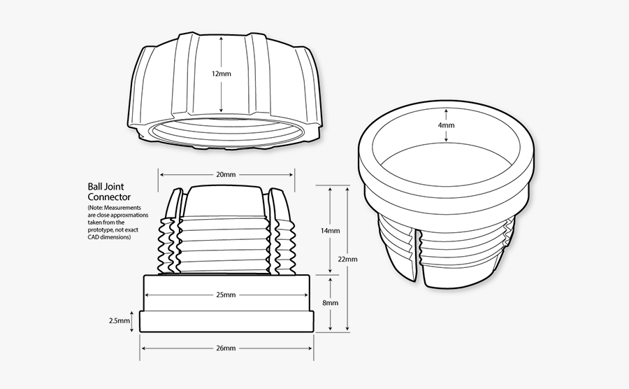 Line Drawings Of Prototype Parts Created Prior To The - Illustration, Transparent Clipart