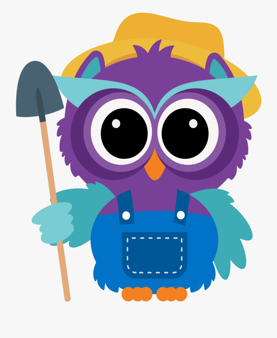 Huey-2 - Design Animated Owl Png, Transparent Clipart