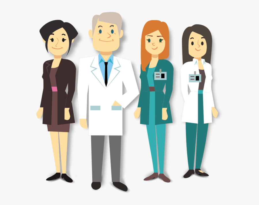 Dental Team Clip Art, Transparent Clipart