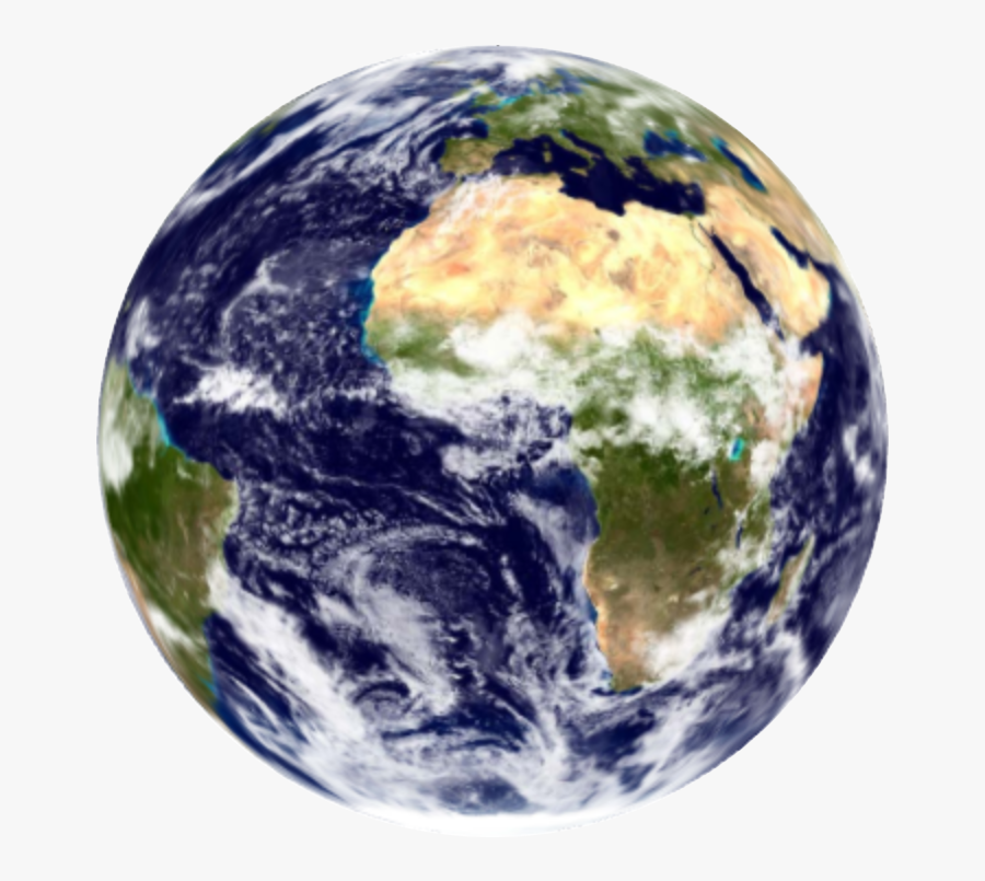Earth Without A Background - Weight Of The World On Your Shoulder, Transparent Clipart