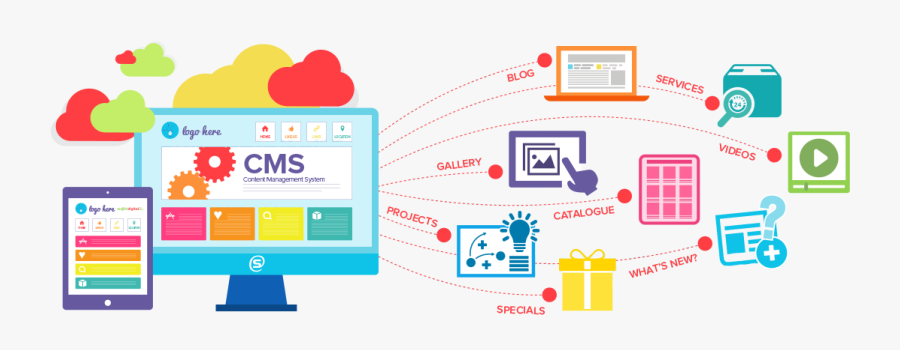 Content Management Systems Development - Cms Web, Transparent Clipart