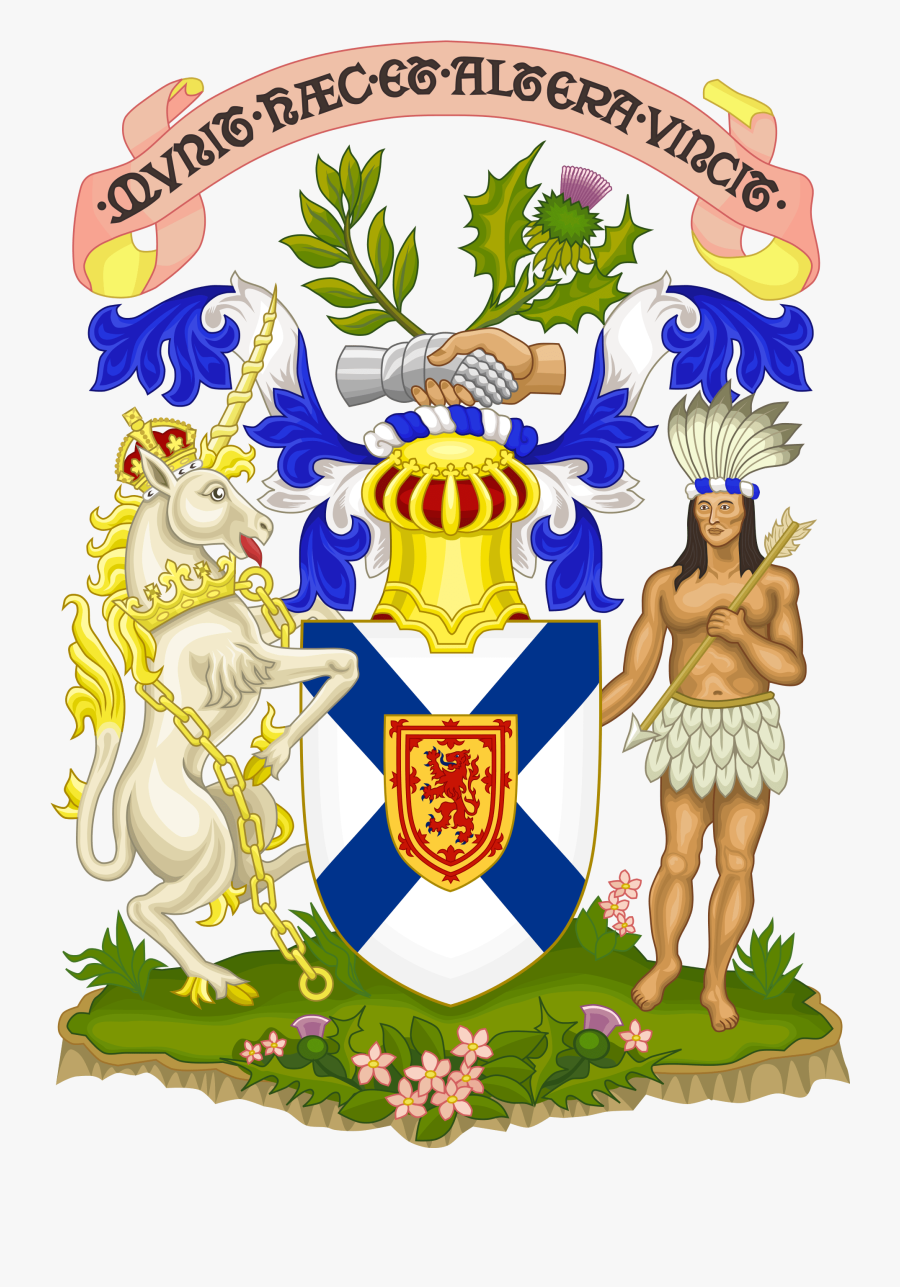 Coat Of Arms Nova Scotia - Ns Coat Of Arms, Transparent Clipart