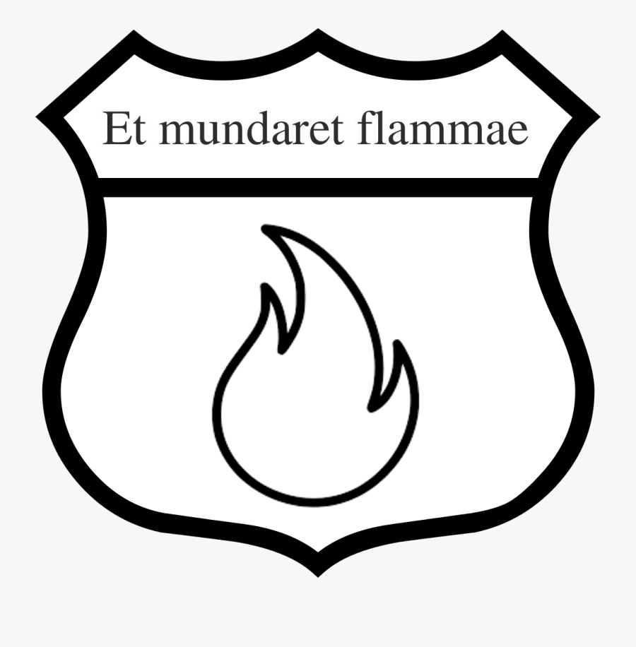 Red Werefox Crest - Route 66 Logo Png, Transparent Clipart