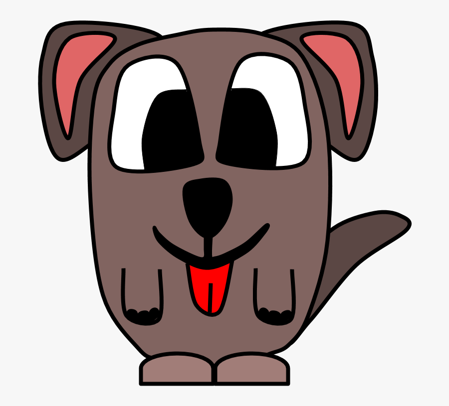 Dog, Big Eyes, Cartoon Animal - Dogs Eyes Cartoon, Transparent Clipart