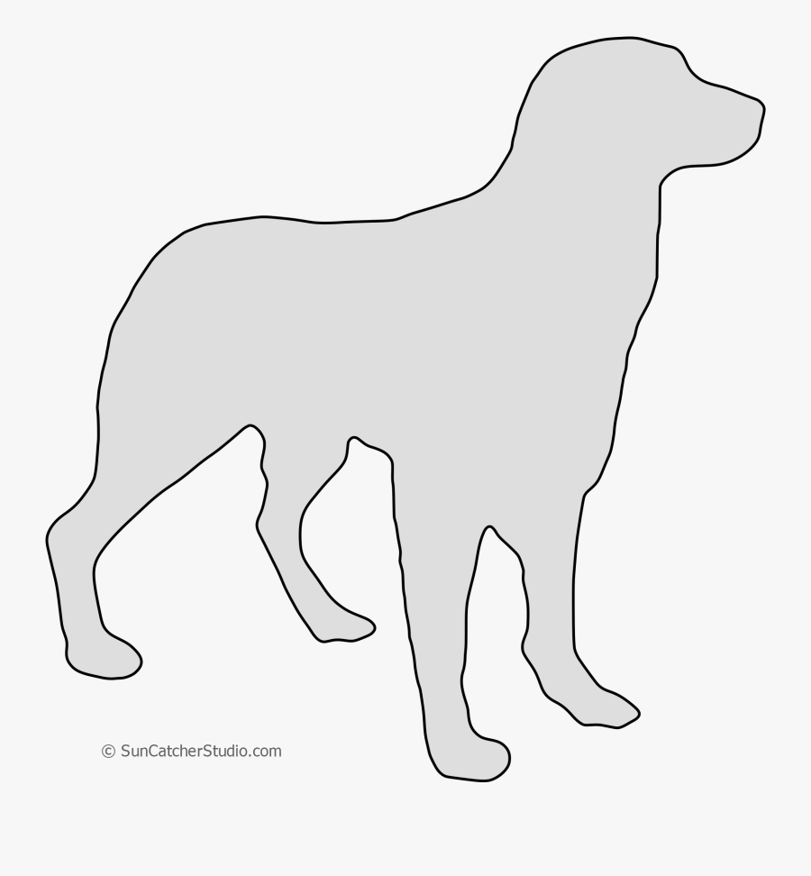 Dog Clipart , Png Download - Negro/ Plata, Transparent Clipart