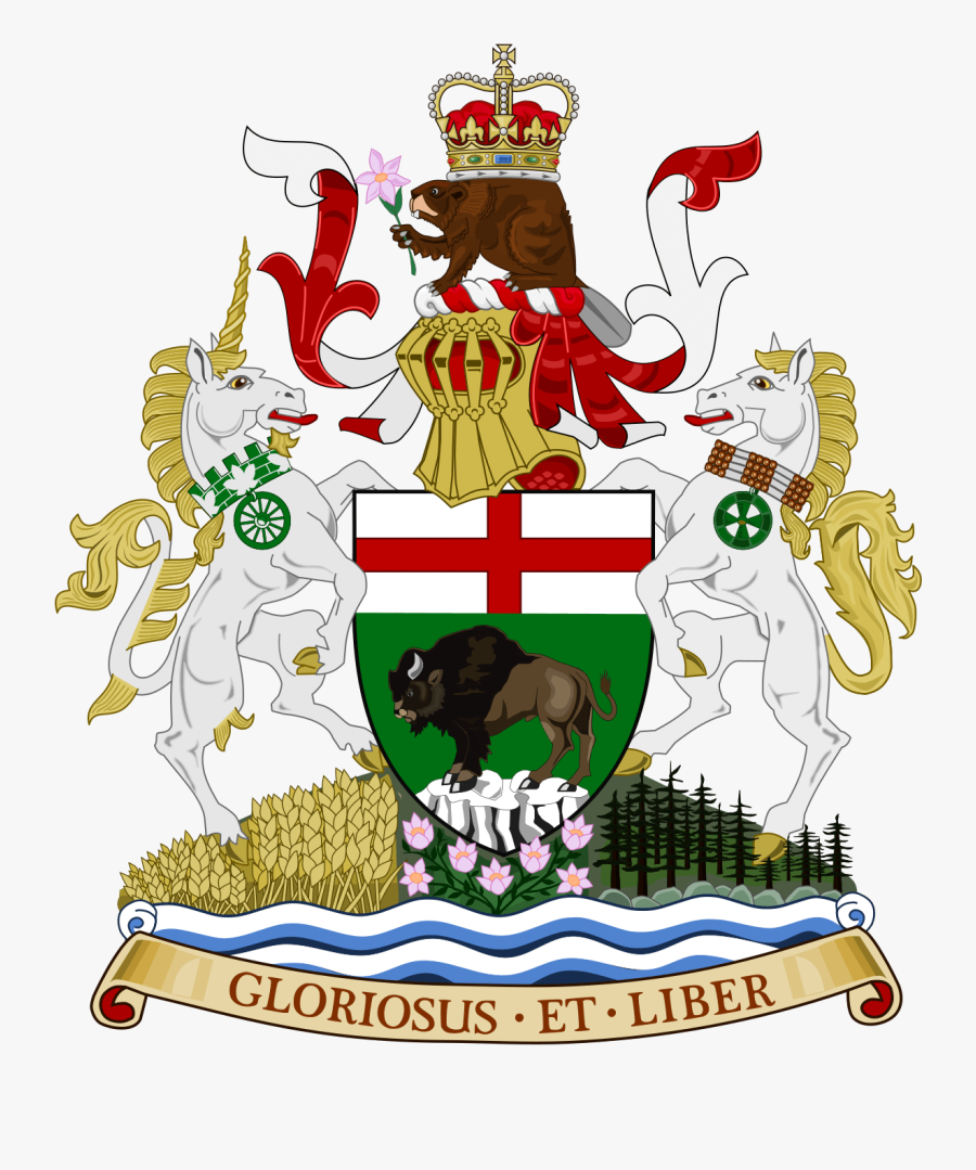Coat Of Arms Manitoba - Manitoba Coat Of Arms Shield, Transparent Clipart