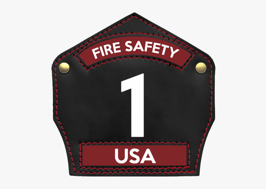Fire Safety Usa Leather Front Traditional - Sports Jersey, Transparent Clipart