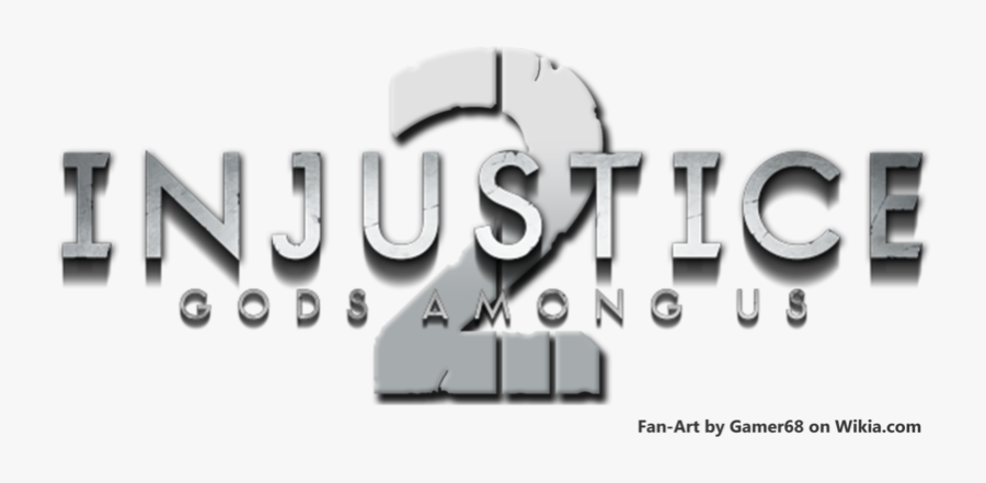 Injustice 2 Gods Among Us Logo, Transparent Clipart