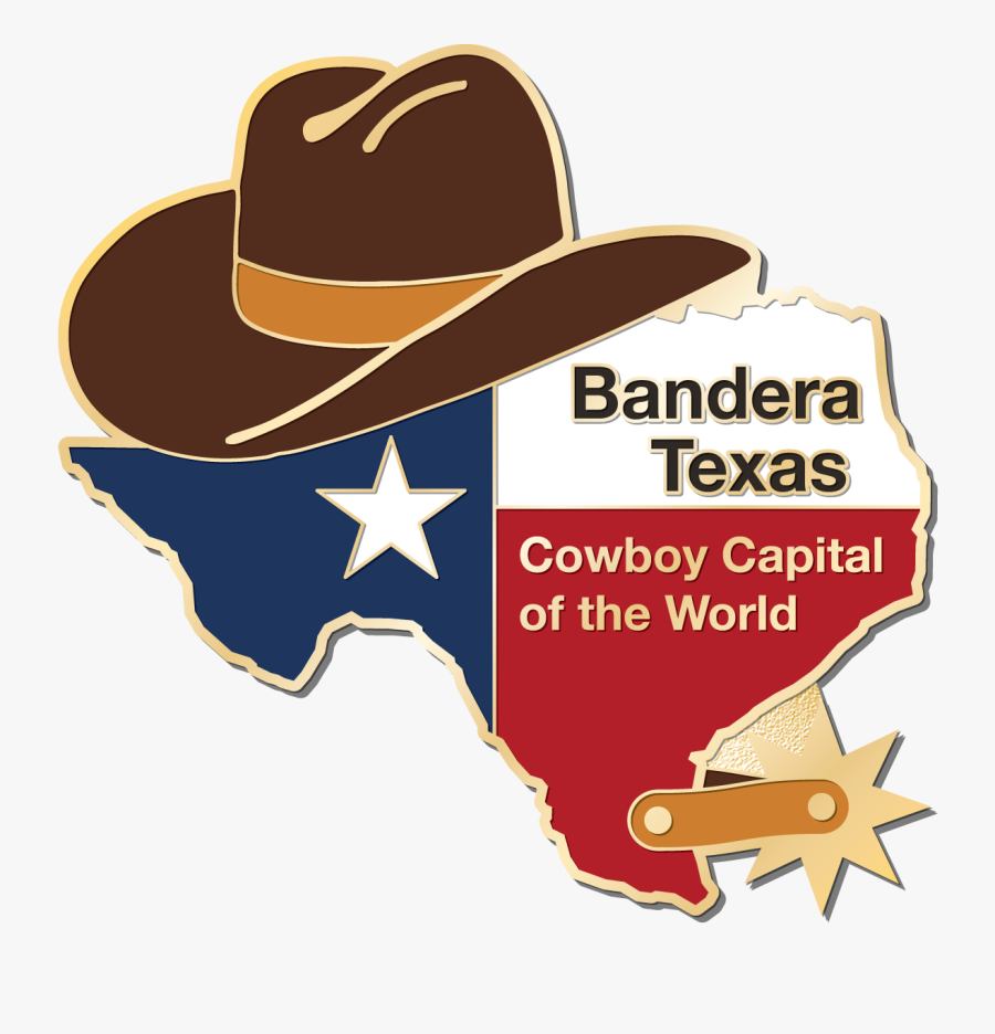 Bandera General Store Pin - Texas Blue Line Png, Transparent Clipart