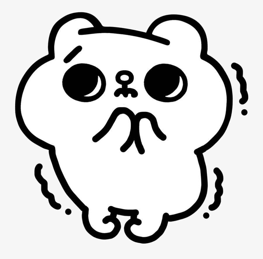 Sad Cat Sticker By Songsongmeow For Ios & Android Clipart - Embarrassed Gif Transparent, Transparent Clipart