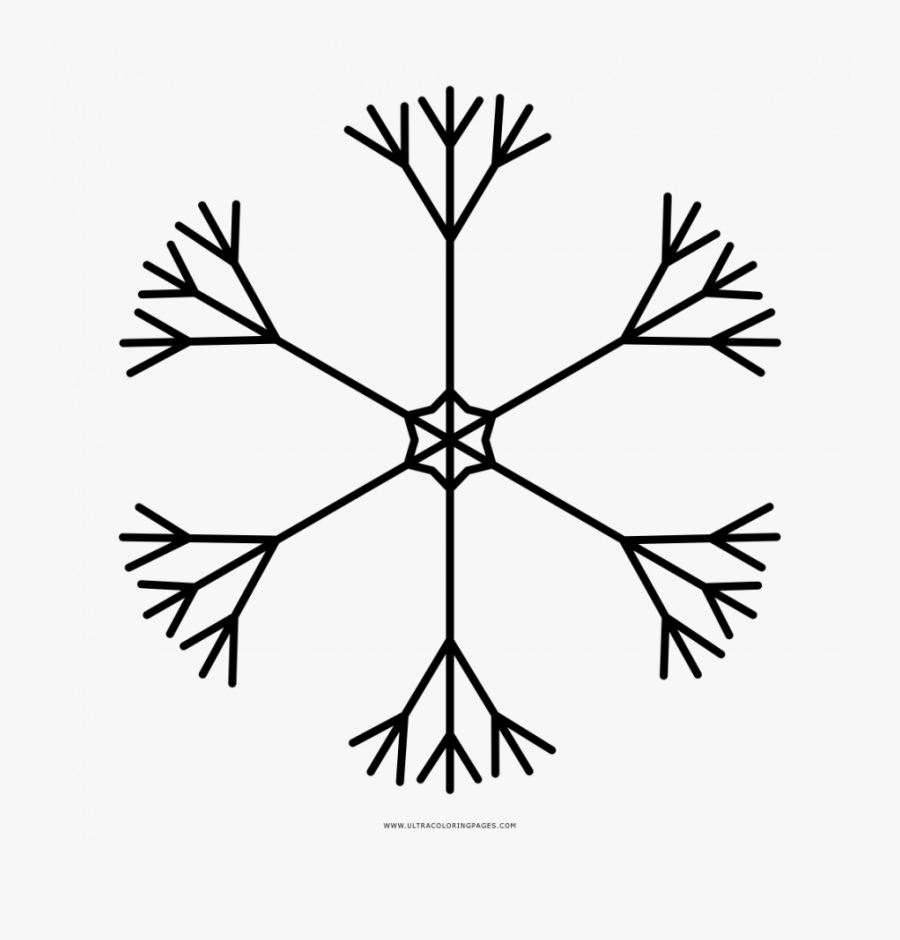 Smiling Snowflake, Transparent Clipart