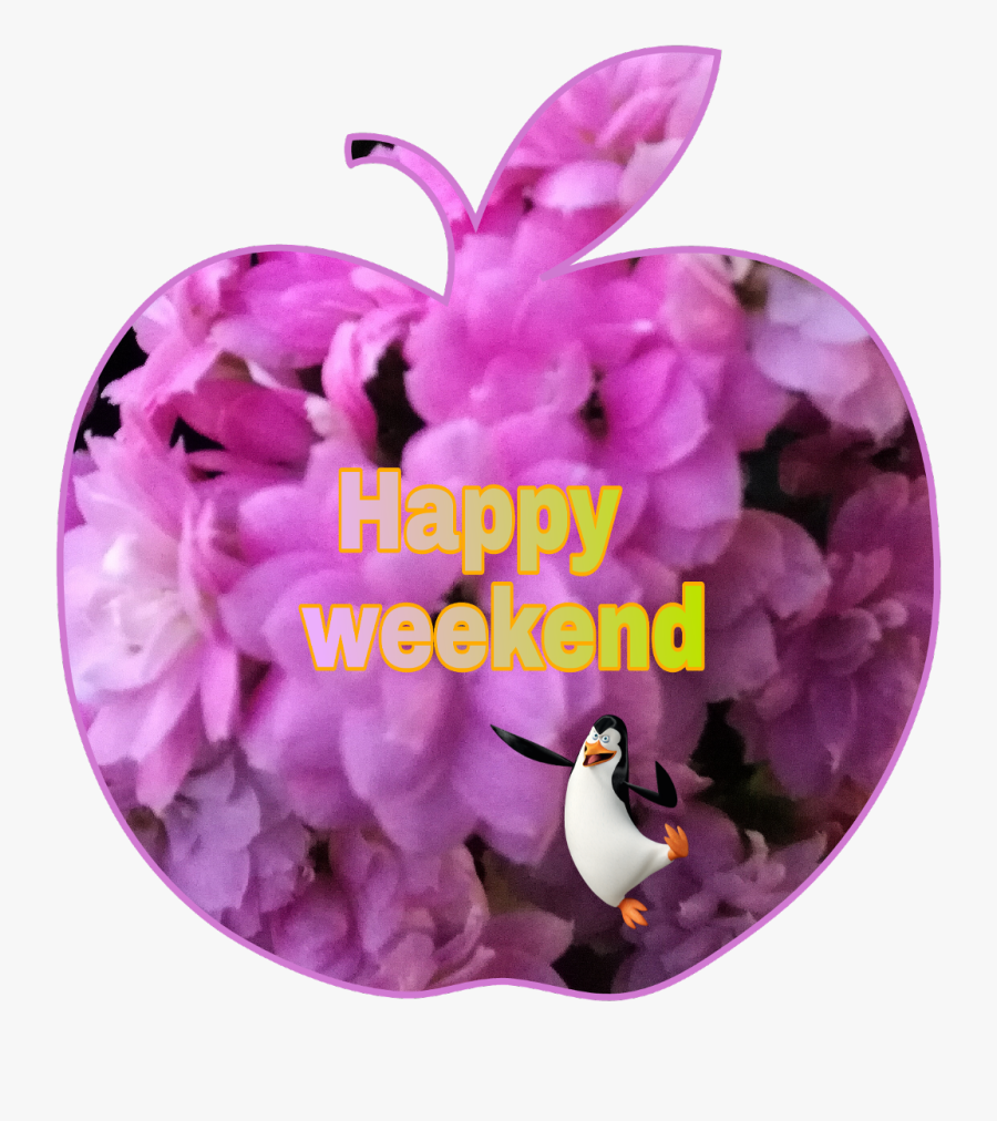 Happy Weekend - Impatiens, Transparent Clipart