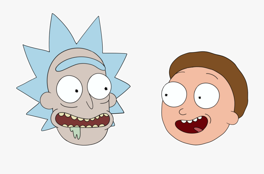 Collection Of Free Face - Rick And Morty Clipart is a free transparent back...