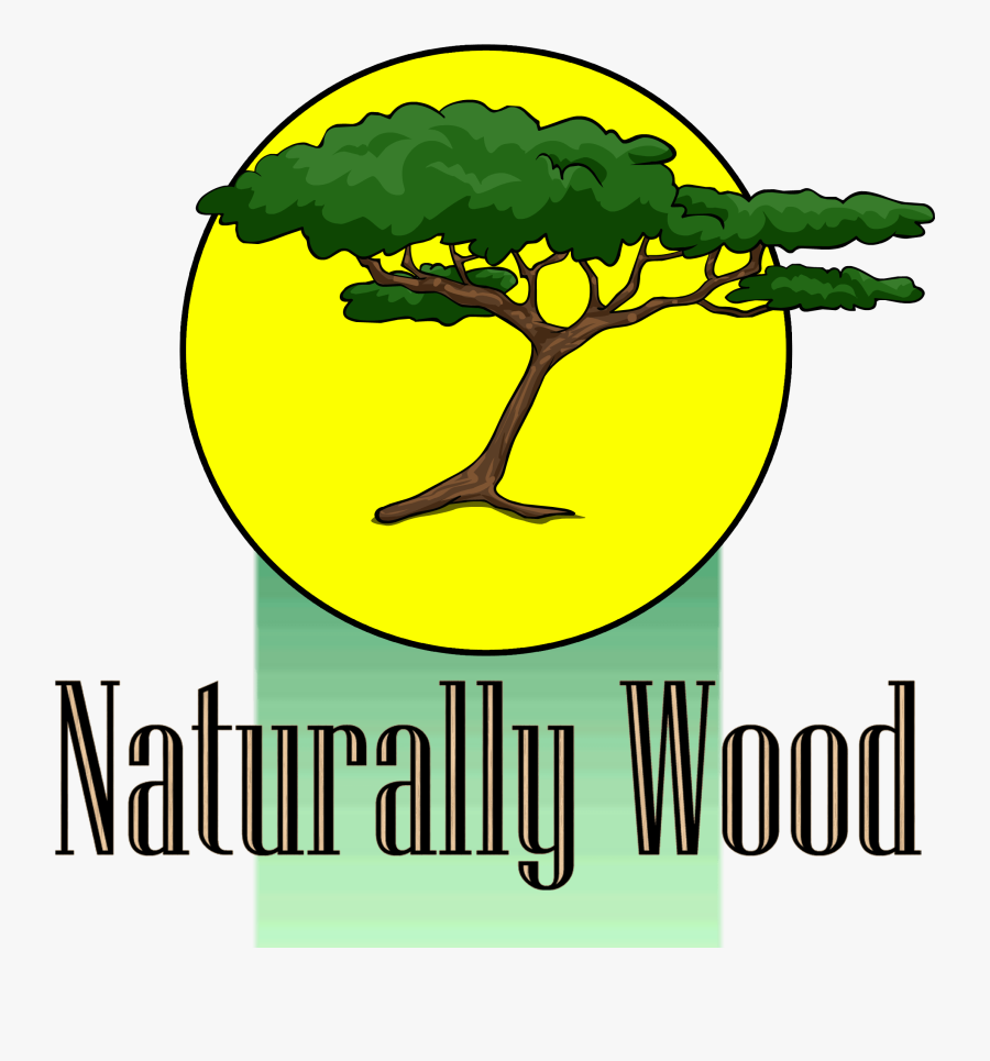 African Tree Clip Art - African Safari Tree Silhouette, Transparent Clipart