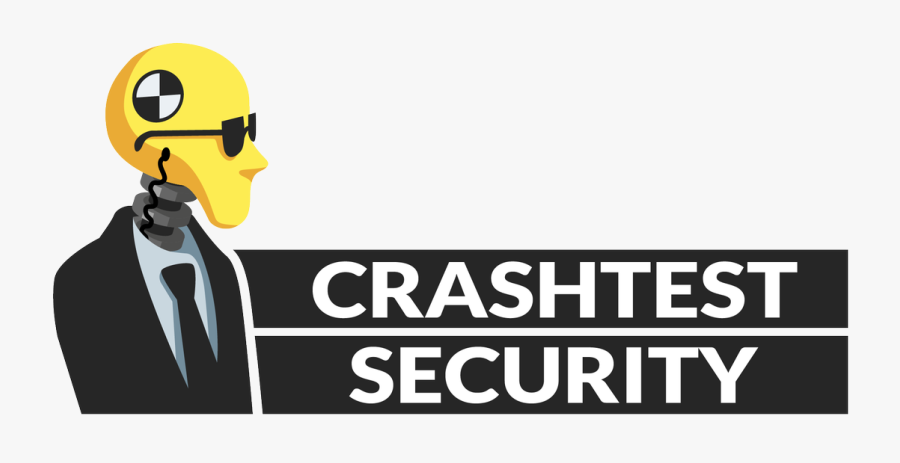 Crash Test Logo, Transparent Clipart