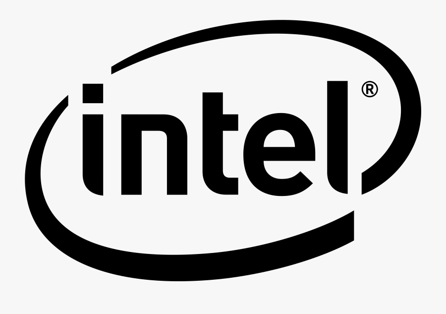 Art - Intel Logo Png White, Transparent Clipart