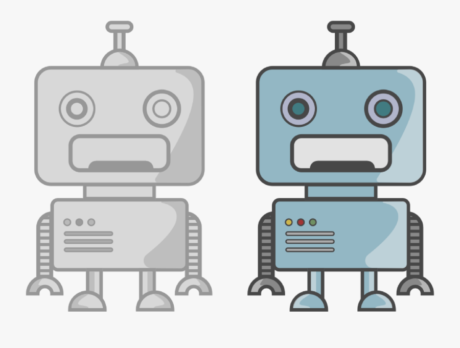 Robot Foot Png - Robot Sketch, Transparent Clipart