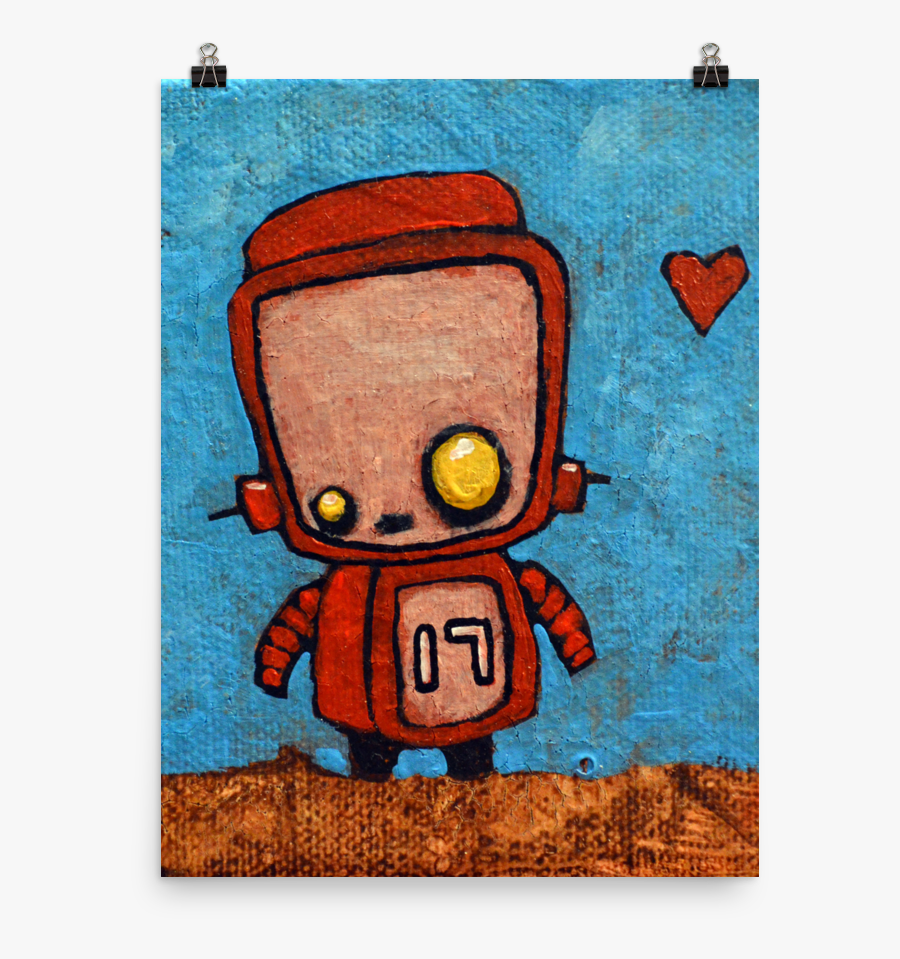 Cute Robot Clipart, Transparent Clipart