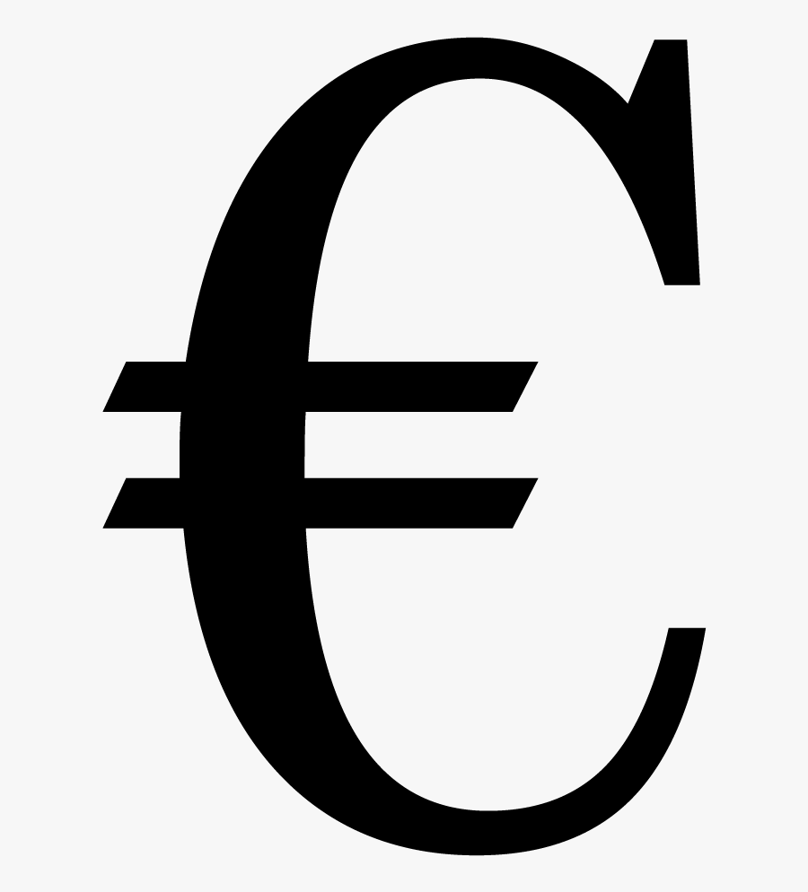 Best Free Euro Png Image Without Background - Stencil, Transparent Clipart