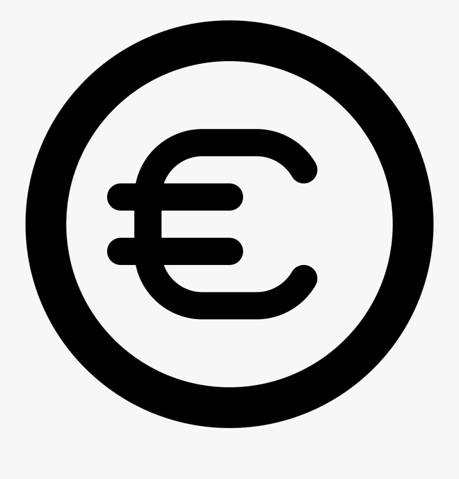 Coin Clipart Euro Cash - Creative Commons Logo, Transparent Clipart