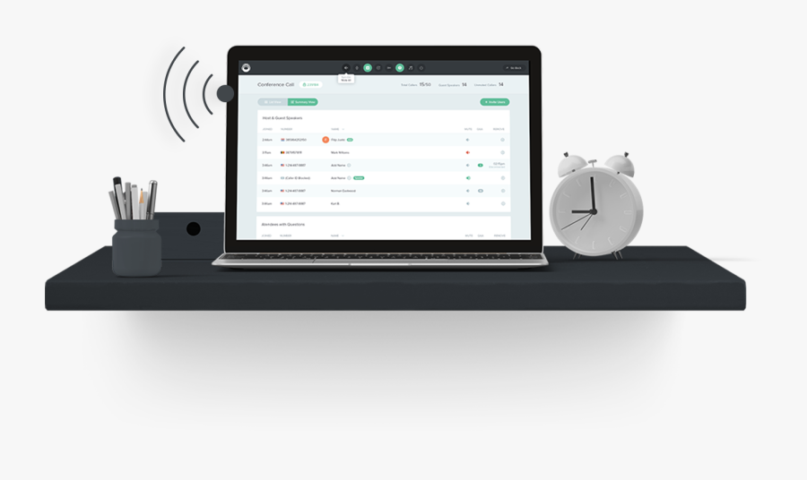 Office Desk - Personal Computer, Transparent Clipart