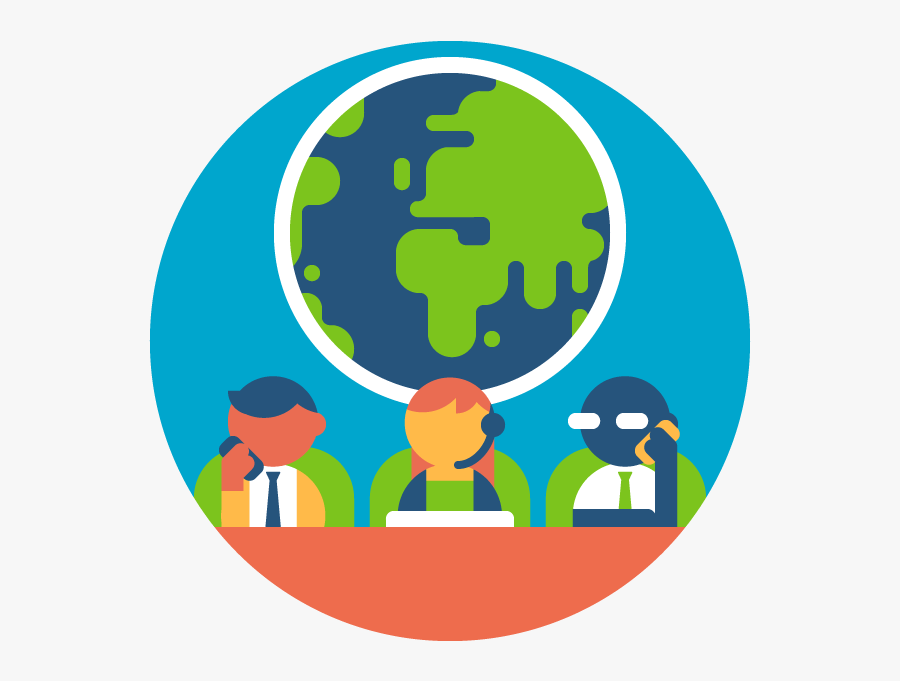 Reliable Calls From Meetupcall Global Coverage - Circle, Transparent Clipart