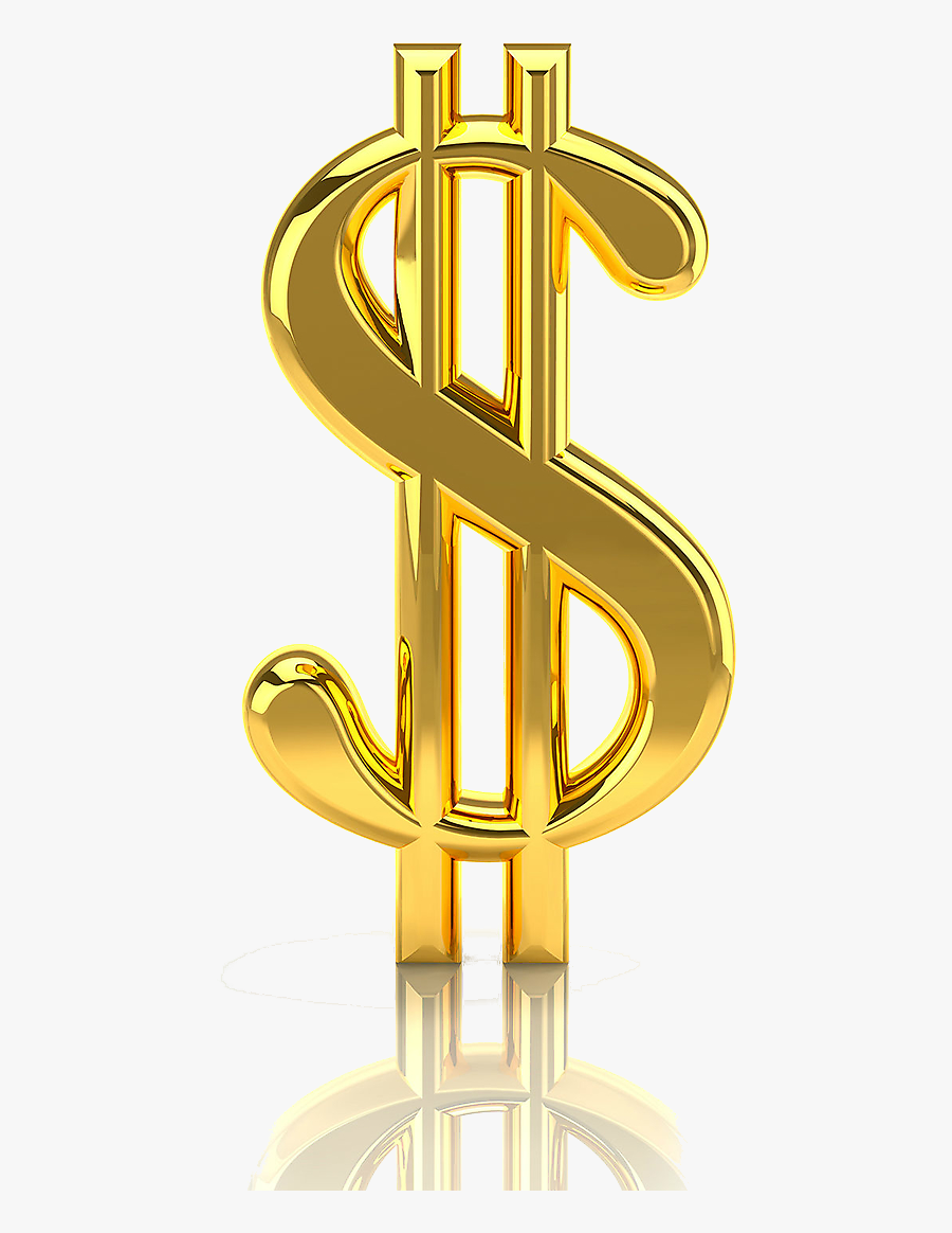 Dollar Sign United States Dollar United States One-dollar - Gold Dollar Sign Png, Transparent Clipart